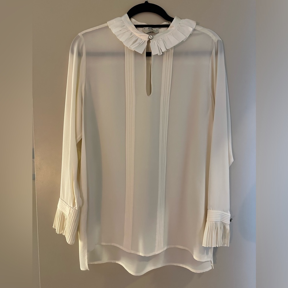 Fendi Long Sleeve Blouse - XL